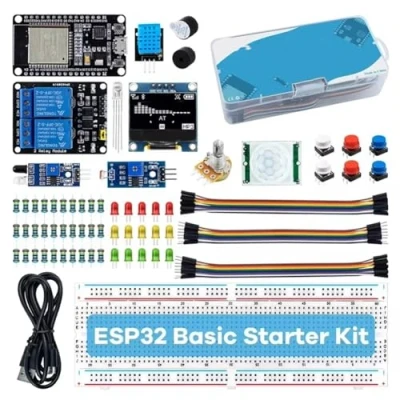 Immagine di TECNOIOT 1 pz Kit di Base per Principianti ESP32 apprendimento Scheda Sviluppo WiFi Bluetooth ESP 32S