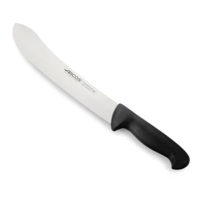 Immagine di Arcos Serie 2900 Coltello Scannare Macellaio Bistecca Lama Acciaio Inossidabile Nitrum 250 mm Manico Polipropilene Colore Nero