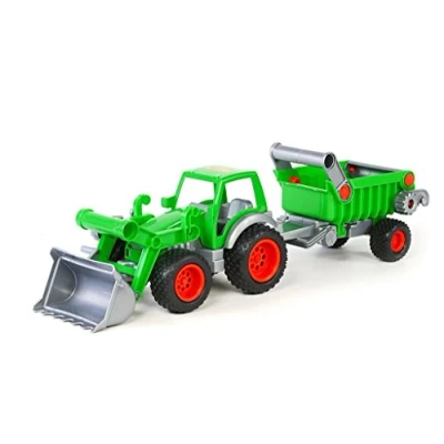 Immagine di WADER Farmer Technic Trattore con carica frontale e rimorchio
