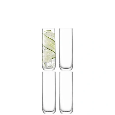 Immagine di LSA BG04 BOrough, Bicchiere da highball, 420 ml, Trasparente, Confezione 4