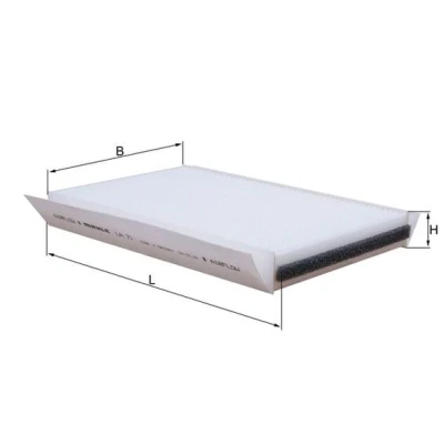Immagine di MAHLE ORIGINAL LA 71 Filtro abitacolo particellare 263,0 157 40 DAF: CF
