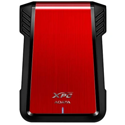 Immagine di ADATA EX500 2.5&quot; Enclosure HDD/SSD Nero, Rosso