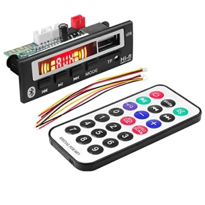 Immagine di 5V Wireless Bluetooth Car Audio USB TF Modulo radio FM Scheda di decodifica MP3 WMA Lettore con telecomando per auto