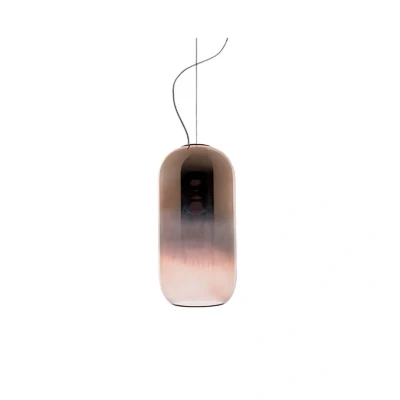 Immagine di Artemide Gople sospensione di vetro, rame/argento
