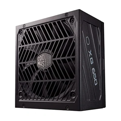 Immagine di Alimentatore Cooler Master XG650 Platinum (EU): 80 PLUS (+92% di Efficienza) 650W, Completamente Modulare, Condensatori 100% Giapponesi, Ventola FDB da 135mm 10 Anni Garanzia