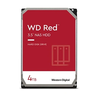 Immagine di WD RED Unità Interna per NAS da 4 TB, 5400 Giri/Min, SATA 6 Gb/s, SMR, 256 MB di Cache, 3.5&quot;, Hard disk meccanico