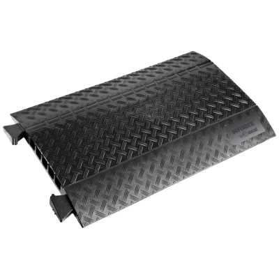 Immagine di DEFENDER by Adam Hall Ponte passacavi 85300BLK Poliuretano Nero Numero canali: 5 870 mm Contenuto: 1 pz.
