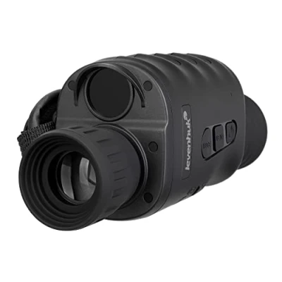 Immagine di Levenhuk Halo 13x PLUS Visore Notturno Monoculare Digitale Adatto Anche per Osservazioni Diurne, Compatto e Leggero, con Display LCD Integrato Videocamera
