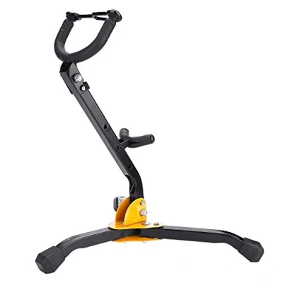Immagine di DEWIN Supporto per Sassofono,Supporto Sassofono Contralto Sax Pieghevole Stand Treppiede Alto/Tenor