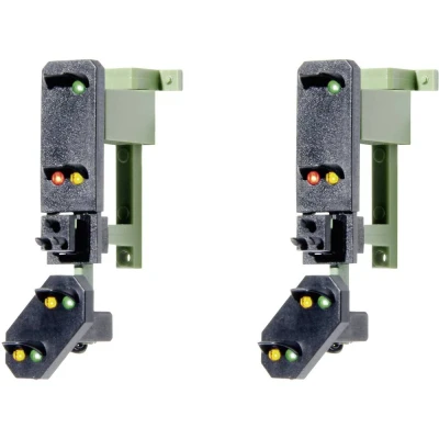 Immagine di Viessmann Modelltechnik 4753 H0 Segnale luminoso con pre segnalazione Testa di entrata Modello pronto, già assemblato DB