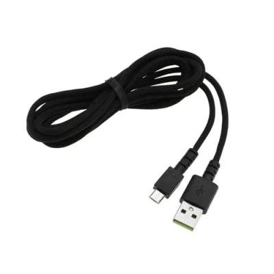 Immagine di Create idea Cavo Di Ricarica Per Mouse Intrecciato In Nylon USB Wireless Da 189,5cm Compatibile Con Razer Naga Pro 20000 DPl DeathAdder V2