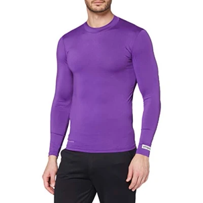 Immagine di uhlsport Distinction, Maglietta a Maniche Lunghe, Porpora, XXL