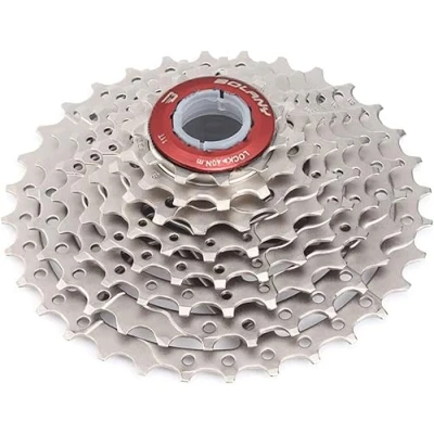 Immagine di BIKECO Cassetta per bicicletta MTB a 8 vie 11 32T 36T 40T 42T Wide Ratio Pignone compatibile con Shimano Ultegra xt Sunrace Sram (eccetto XD) (8 marce 36T)