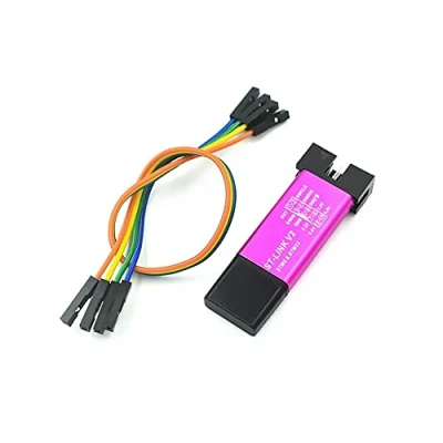 Immagine di ElectroWorldFR St Link V2 STM8 / STM32 Simulatore Programmatore Downloader Debugger