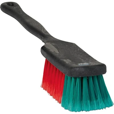 Immagine di Vikan Spazzola a Mano con Manico Lungo, per Lavaggio Mano, setole morbide, 42 cm