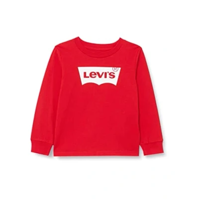 Immagine di Levi&#039;s Batwing TEE Maglietta a manica lunga per bambini, Taglia: 116, Red/white