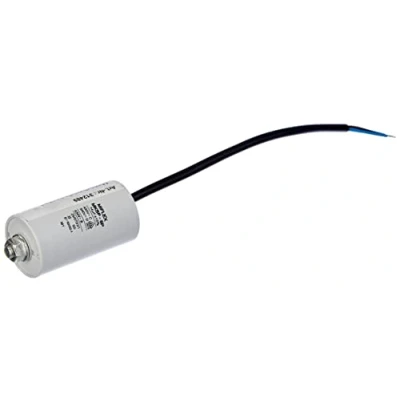 Immagine di Miflex, condensatore di avviamento per motore, 14 µF, 450 V, 40 x 70 mm, cavo collegamento M8