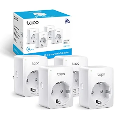 Immagine di TP LINK Tapo P100(4 pack) V1.2 Bluetooth Kit interruttori senza fili 4 parti
