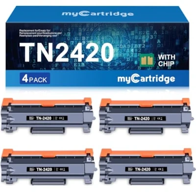 Immagine di MYCARTRIDGE Cartucce Toner TN2420 Compatibili con Brother TN 2420 per MFC L2710dw L2710dn HL L2350dw L2750dw DCP L2510d L2375dw L2370dn