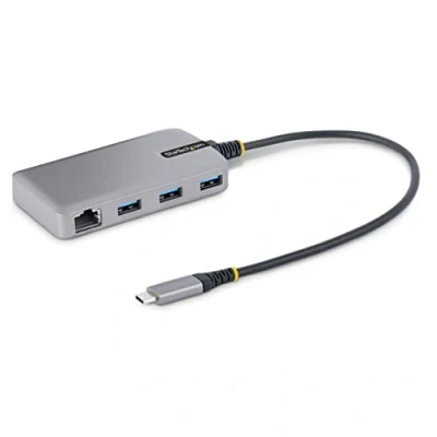 Immagine di STARTECH HUB USB C A 3 PORTE RJ45