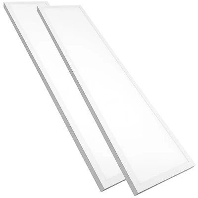 Immagine di LED ATOMANT Confezione da 2 Pannello Soffitto 120x30cm 48W, CCT (Selettore di Colore Bianco Caldo, Neutro e Freddo), 5000 Lumen, Driver incluso