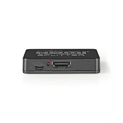 Immagine di Splitter HDMI T 2 Port port(s) Ingresso 2x uscita 4K@30Hz 2.25 Gbps ABS / PVC Nero