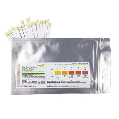 Immagine di Simplexhealth Totale Durezza Acqua Strisce Test (20 Strisce)