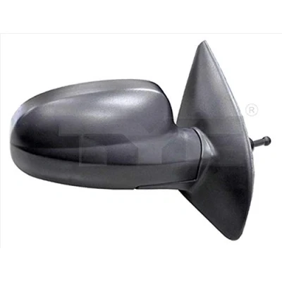 Immagine di Specchio retrovisore esterno Tyc 306 0005 Dx Regolazione:comando cavo flessibile, convesso CHEVROLET: Aveo / Kalos Hatchback