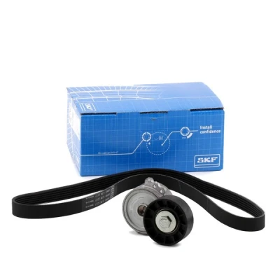 Immagine di SKF VKMA 33320 Kit cinghie Poly V CITROËN: C5 III Station Wagon, Jumpy II Van, C4 I Grand Picasso, FIAT: Scudo II, LANCIA: Phedra mister