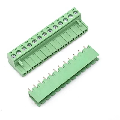 Immagine di Oiyagai 5 Set 12 Pin 5,08 mm Pitch Terminale a Vite Maschio Femmina PCB