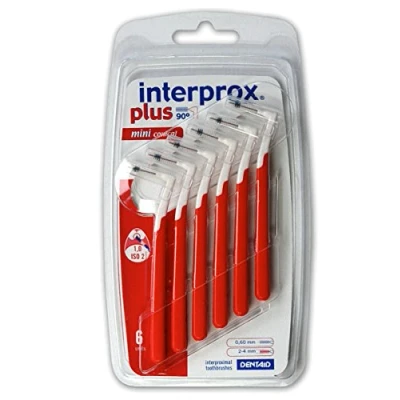 Immagine di Interprox 4G Plus Scovolino Mini Conico Rosso 6 Pezzi