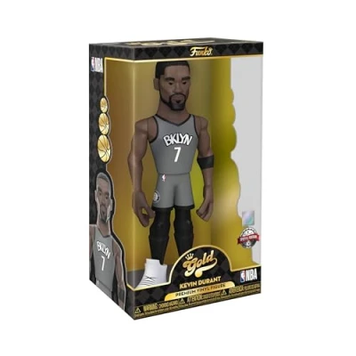 Immagine di Funko Gold 12&quot; NBA: Nets Kevin Durant (CE&#039;21) Probabilità di 1/6 per la Variante ChaseASE Figura D&#039;azione in Vinile da Collezione Idea Regalo il Compleanno Merchandising Ufficiale