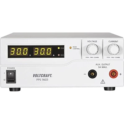 Immagine di VOLTCRAFT PPS 11603 Alimentatore da laboratorio regolabile 1 60 V/DC 0 2.5 A 160 W USB , Remoto Programmabile Num. uscite 2 x