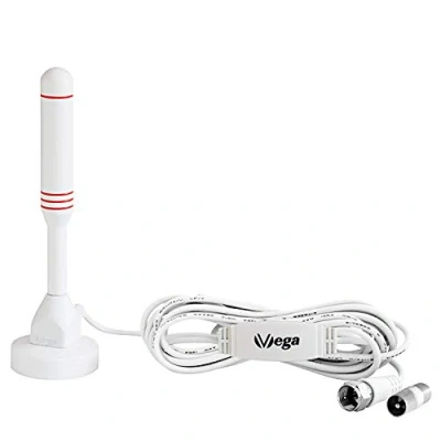 Immagine di Antenna DVB T2 (HD), AVK20 SMART, 30 DBi Power Plus, HD Free TV, Sat, ricevitore di programmi Digital Ready, Plug &amp; Play, 5m Bianco