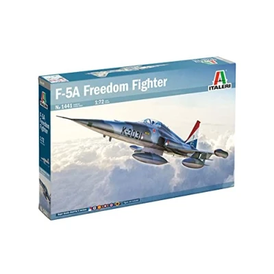 Immagine di Italeri F 5A Americano 1441 Freedom Fighter, Scala 1:72, Model Kit, Modello in Plastica da Montare, Modellismo, Multicolore, Small, IT1441