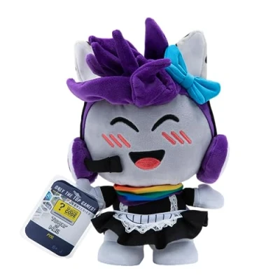 Immagine di DevSeries peluche da collezione Pyxl di in poliestere 20 cm con codice oggetto virtuale esclusivo