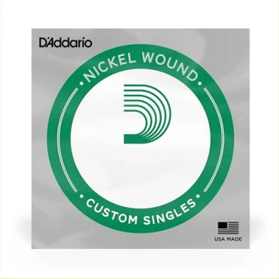 Immagine di D&#039;Addario XLB160 Corda singola avvolta in nickel per chitarra, scala lunga, .160