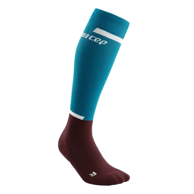 Immagine di CEP Compression THE RUN Calzettoni, Donna, Taglia: Small, Petrol dark red