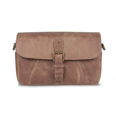 Immagine di MegaGear Torres MG1705 Borsa messenger in vera pelle per fotocamere mirrorless, istantanee e DSLR, colore: Visone