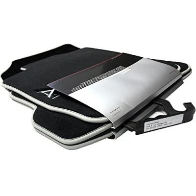 Immagine di Audi 8 X 1061270lmno Textil Zerbino Premium Anteriore/Posteriore Nero/Argento Grigio A1/S1 4 Pezzi