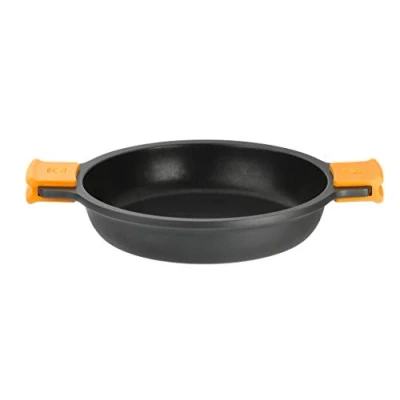 Immagine di BRA Efficient Casseruola Bassa, Tegame Antiaderente Adatta per Ogni Tipo di Fornelli, Compresa Induzione, Alluminio