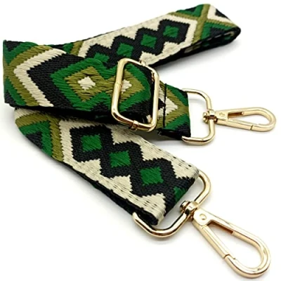 Immagine di Tracolla per Borse Donna Colorato Cinghia Della Borsa Larga, Regolabile con Gold Moschettone, Durevole Crossbody Borsa, Borsetta, Chitarra DIY Spalla Accessori Ragazze, 01