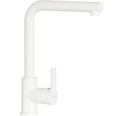 Immagine di SCHOCK Miscelatore Aquatown Doccia Monocomando con Canna Alta a Ponte e Doccetta Estraibile, Colore DAY Bianco Opaco, h320