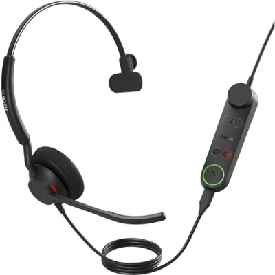 Immagine di Jabra Engage 50 II Cuffie Mono Cablate, USB C, Ottimizzato per Microsoft Teams, Mono, Controller incluso