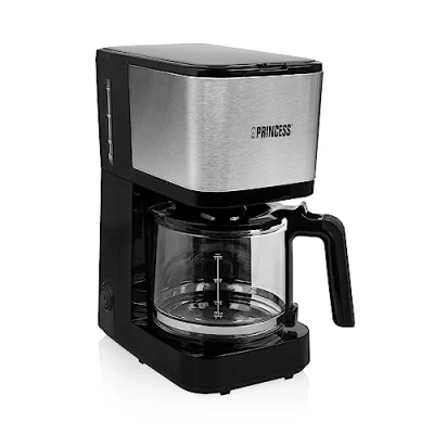 Immagine di Princess 246031 Macchina per il caffè Nero, Argento Capacità tazze=12