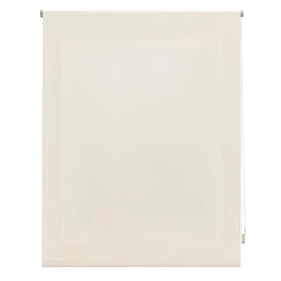 Immagine di INTERBLIND Tenda avvolgibile trasparente, 130 x 175 cm (larghezza per altezza) misura del tessuto, 127 170 traslucida BEIG finestre premium