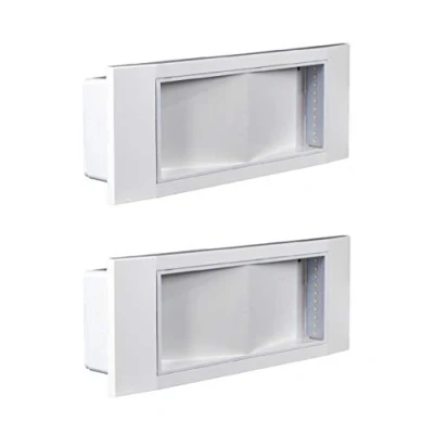 Immagine di N2 BEGHELLI LAMPADA di EMERGENZA 11W LED 8 ore Autonomia IP40 SE BEG 1499 Batteria e Scatola d&#039;incasso inclusa
