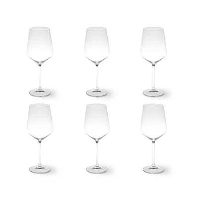 Immagine di Excelsa Verona Set 6 Calici Trasparenti, Vetro, Capacità 650 Ml.