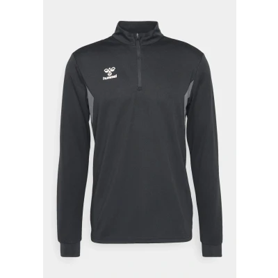 Immagine di Hummel Hmlauthentic HALF ZIP Felpa con zip, Uomo, Taglia: Small, Black