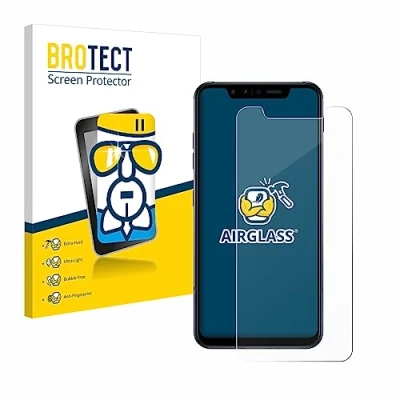 Immagine di brotect Pellicola Protettiva Vetro per LG G8s ThinQ Protezione Schermo [Durezza Estrema 9H, Chiaro]